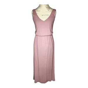Show Me Your Mumu Maxi Dress Women XS Pink Chiffon Sleeveless Lined Formal Event